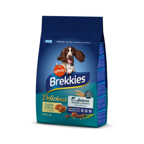 Сухий корм для собак усіх порід Brekkies Dog Delice Fish (з рибою) - 2,7 кг