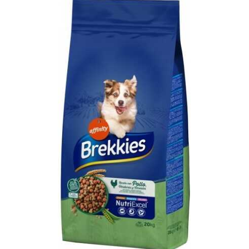 Сухий корм для собак усіх порід Brekkies Dog Chicken (з куркою) - 20 кг