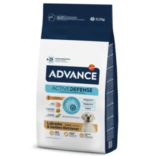 Сухой корм для Лабрадоров и Голден ретриверов Advance Dog Labrador & Golden Retriever (с курицей) - 11,5 кг