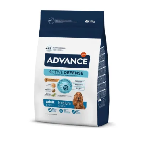 Сухий корм для дорослих собак середніх порід  Advance Dog Medium Adult (з куркою та рисом) - 10 кг