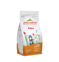 Сухий корм для кошенят Almo Nature Holistic Cat (зі свіжою куркою) - 0,4 кг