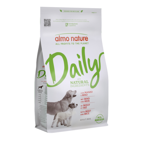 Сухой корм для взрослых собак всех пород Almo Nature Daily Dog (с говядиной и рисом) - 1,2 кг