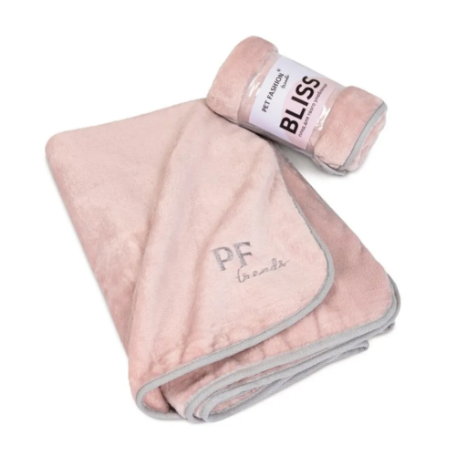 Плед для собак и кошек Pet Fashion Bliss 1 плюш (пудра) - 86х67,5 см