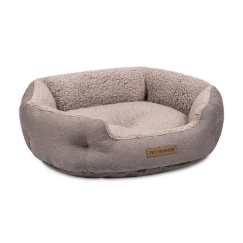 Лежак для собак Pet Fashion BRIG кофейный - 58х48х20 см
