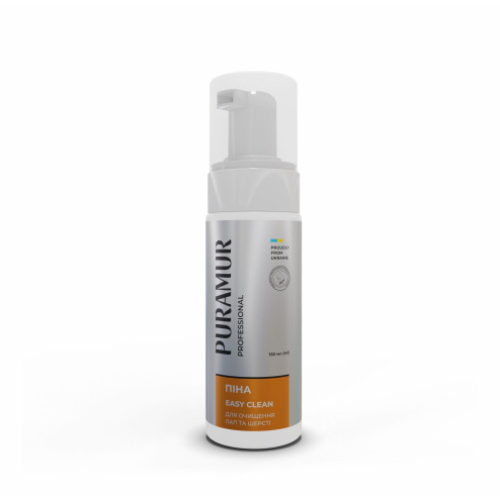 Гігієнічний засіб для собак Puramur Easy Clean (очищення лап і шерсті) піна - 150 мл