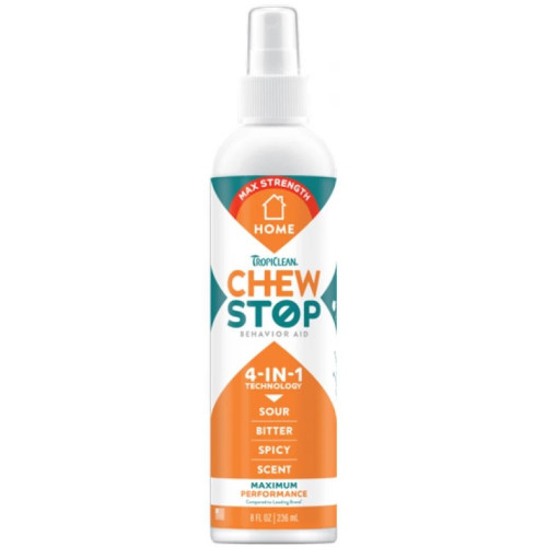 Смесь для щенков TropiClean Chew Stop спрей от погрызов 4 в 1 - 236 мл