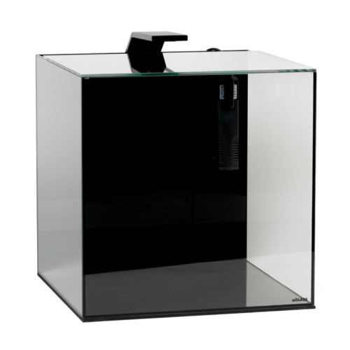 Аквариумный набор Collar BlackCube 30 литров, с черной задней стенкой, 31х31х31 см, стекло 4 мм