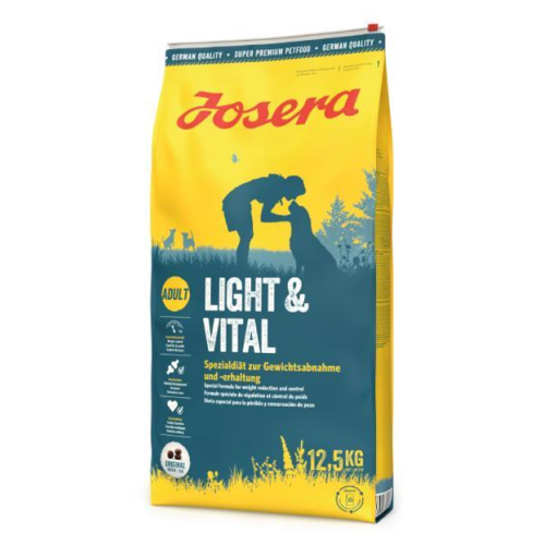 Сухой диетический корм для собак с избыточным весом Josera Light and Vital з птахом 12,5 кг 