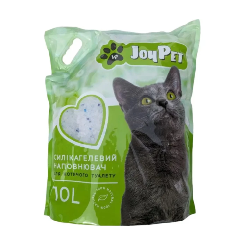 Наполнитель силикагелевый для кошачьих туалетов JoyPet 10л (4,2кг)