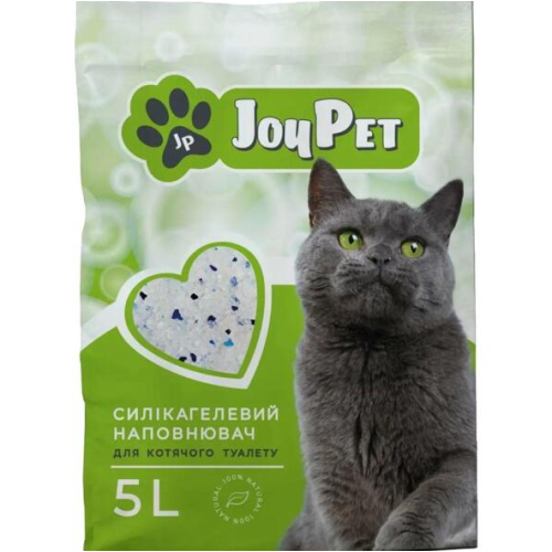 Наполнитель силикагелевый для кошачьих туалетов JoyPet 5л (2,1кг)