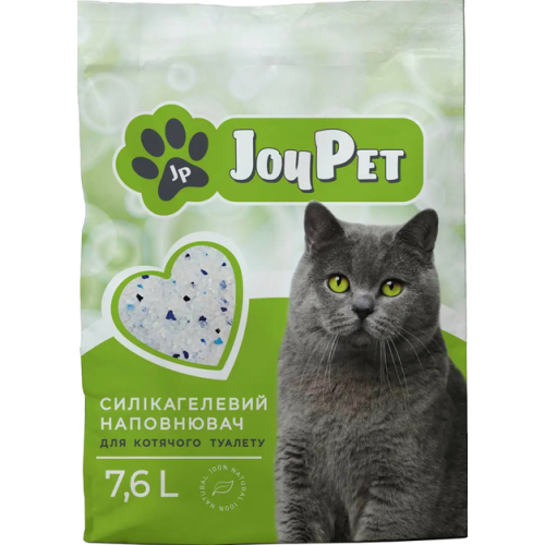 Наполнитель силикагелевый для кошачьих туалетов JoyPet 7,6л (3,2кг)