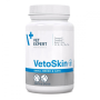 Пищевая добавка для котов и мелких пород собак Vet Expert VetoSkin Small breed & cat здоровье кожи и шерсти, капсулы - 60шт