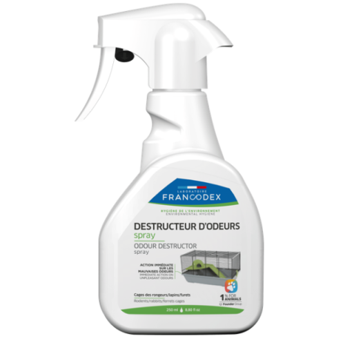 Средство от неприятного запаха клетки грызунов Francodex Odour Destructor Spray спрей 250мл