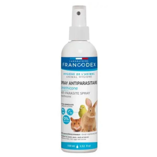 Антипаразитарное средство с диметиконом для грызунов и птиц Francodex Dimethicone Pest Control Spray спрей 100 мл