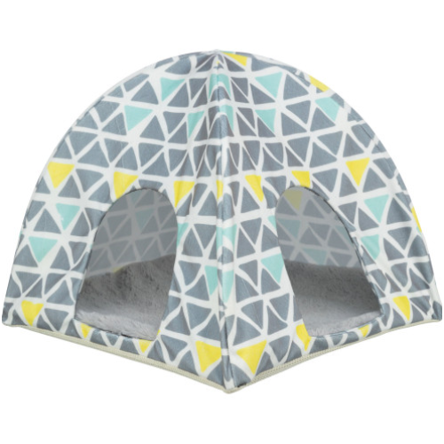 Домик для грызунов Trixie WigWam Sunny разноцветный, 37 х 35 х 37 см