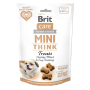 Ласощі для собак малих порід Brit Care Mini Treats Think для розумових здібностей (індичка смак арахісове масло) - 50 г