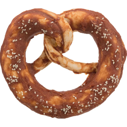 Лакомство для собак Trixie Denta Fun Duck Pretzel bulk Denta Fun Утиный крендель весовой d10 см 75 г
