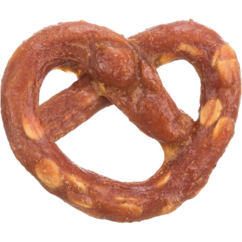 Ласощі для собак Trixie Mini Pretzel with chicken bulk Міні крендель з куркою ваговий 6х4см 10шт