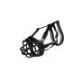 Намордник для собакTrixie Muzzle Flex чорний силікон M-L 27 см