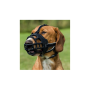Намордник для собакTrixie Muzzle Flex чорний силікон M-L 27 см