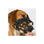 Намордник для собакTrixie Muzzle Flex чорний силікон M-L 27 см