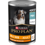 Влажный корм для взрослых собак Purina Pro Plan Adult кусочки в желе, с рыбой 400 г