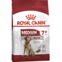 Сухой корм для взрослых собак средних размеров старше 7лет ROYAL CANIN MEDIUM ADULT 7+ (защита кожи, шерсти и зубов) 15 кг