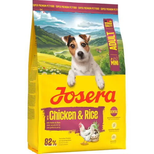 Сухий корм для собак JOSERA Mini Adult with Chicken & Rice курка і рис - 10 кг