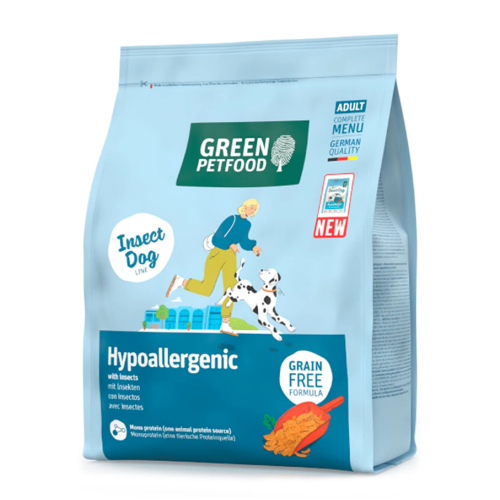 Сухий корм для собак Green Petfood Hypoallergenic з протеїном комах 900g