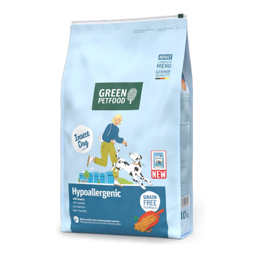 Сухий корм для собак Green Petfood Hypoallergenic з протеїном комах 10кг