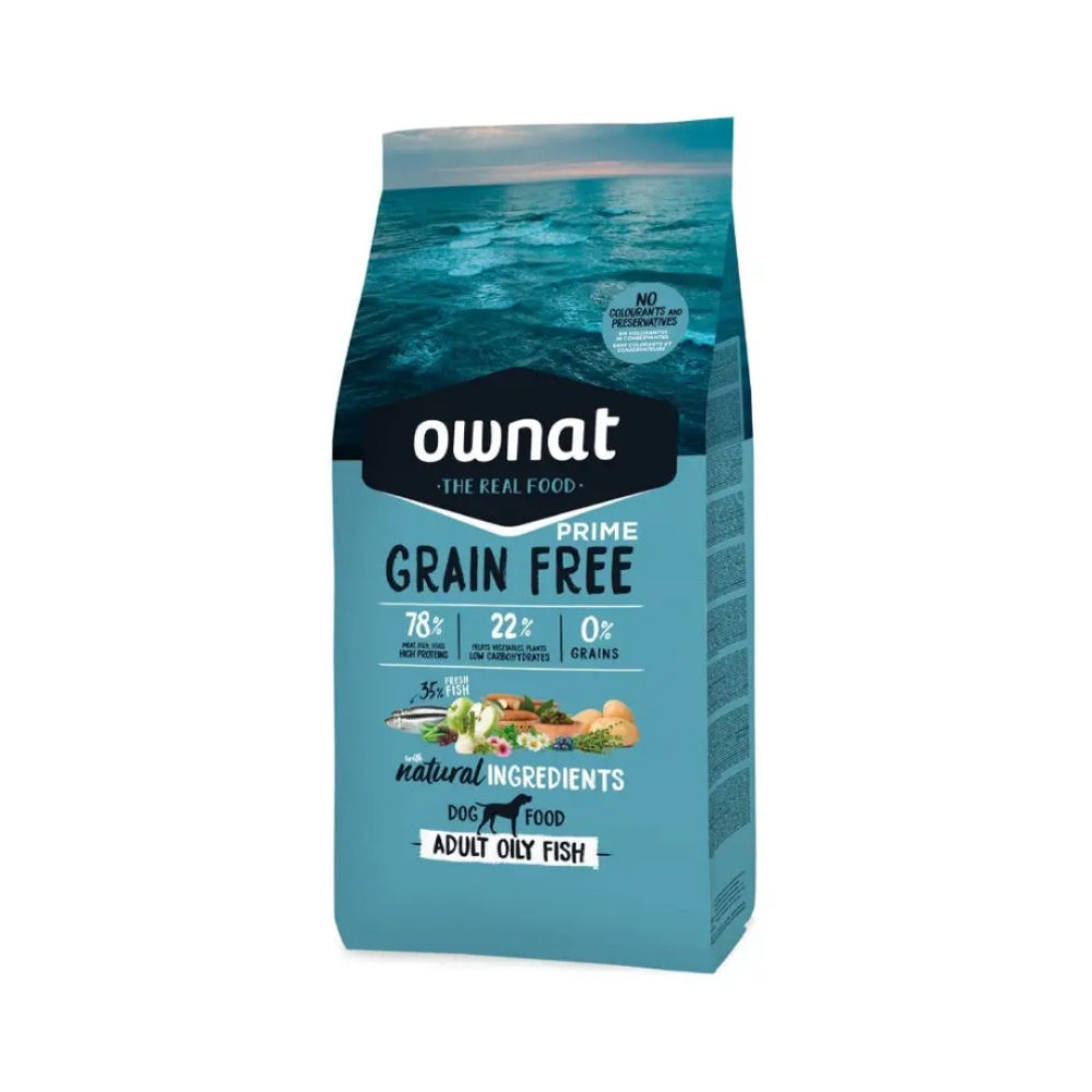 Сухой корм для собак всех пород Ownat Grain Free Dog Fish (беззерновой) с рыбой - 12 кг Сухой корм для собак всех пород Ownat Grain Free Dog Fish (беззерновой) с рыбой - 12 кг