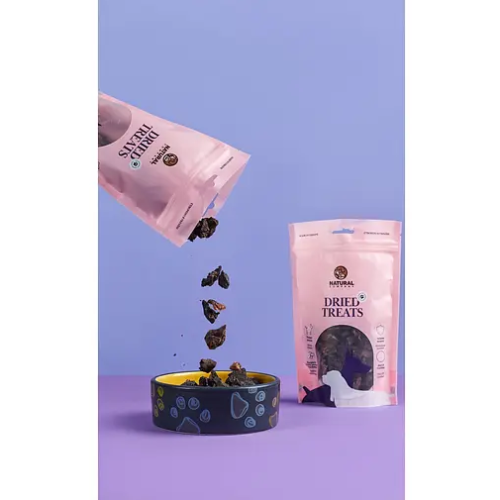 Натуральное лакомство для собак ТМ "Натюраль" (максі) Печень говяжья - 100 г