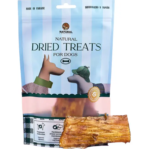 Натуральні ласощі для собак ТМ "Натюраль" Сухожилля яловиче - 100 г