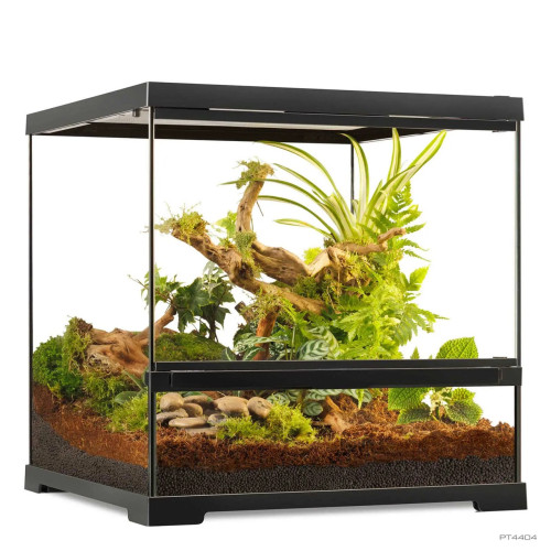 Тераріум  для екзотичних тварин ExoTerra Pro Terrarium скляний - 45x45x45 см