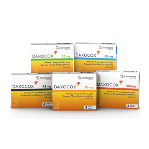 Протизапальний препарат для собак Ecuphar Daxocox 45 мг (лікування болю і запалення) таблетки - 4 шт Протизапальний препарат для собак Ecuphar Daxocox 45 мг (лікування болю і запалення) таблетки - 4 шт