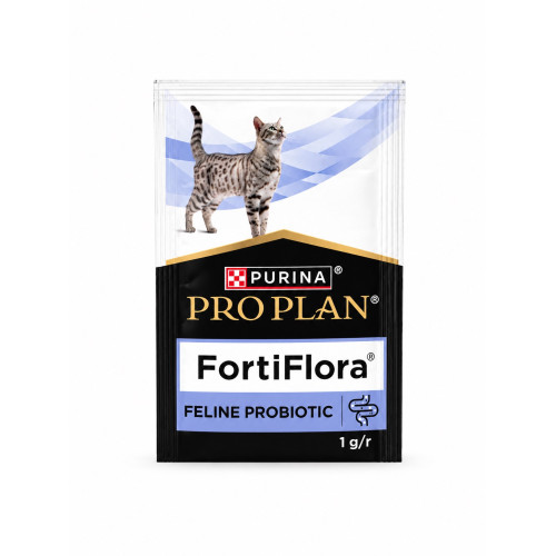 Пробиотик для поддержания микрофлоры ЖКТ кошек и котят Purina Pro Plan Veterinary Diets FortiFlora Feline 1 шт