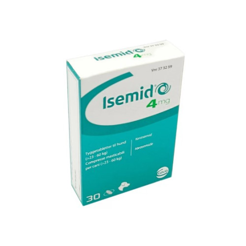 Терапевтичний препарат для собак Ceva Ісемід 4 мг (серцева недостатність) таблетки - 30 шт