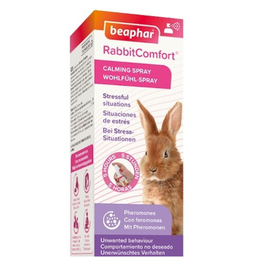 Заспокійливий засіб для кроликів Beaphar РеббітКомфорт спрей з феромонами - 30мл