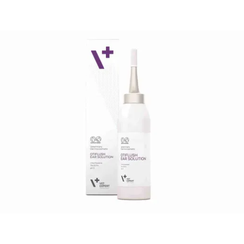 Гігієнічний засіб для собак і котів Vet Expert OtiFlush (запаленні слухових проходів) розчин - 125 мл 