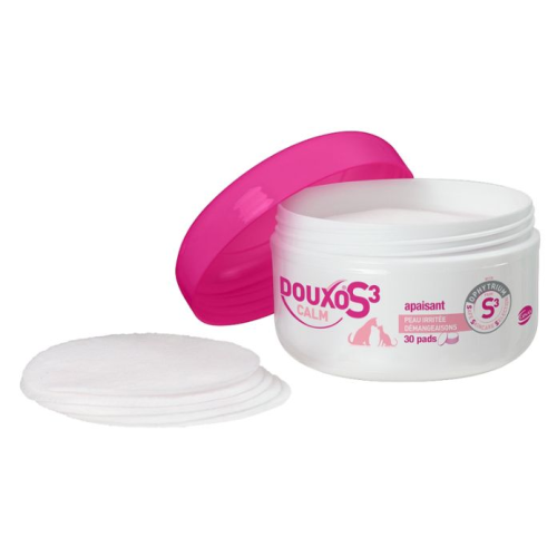 Заспокійливі подушечки для собак і котів Ceva Sante Douxo S3 Calm (подразнення шкіри) - 30 шт