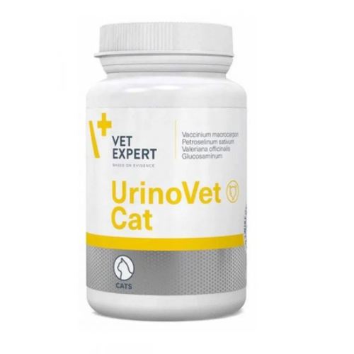 Пищевая добавка для кошек Vet Expert UrinoVet Cat 770 мг (поддержка функций мочевой системы) капсулы - 45 шт