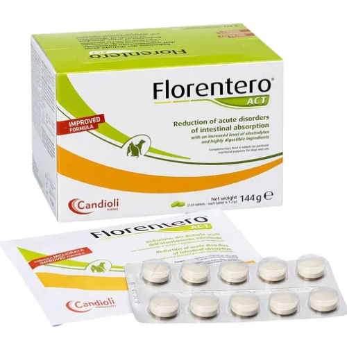 Пищевая добавка для собак и кошек Candioli Florentero АСТ (острые кишечные расстройства) таблетки - 10 шт