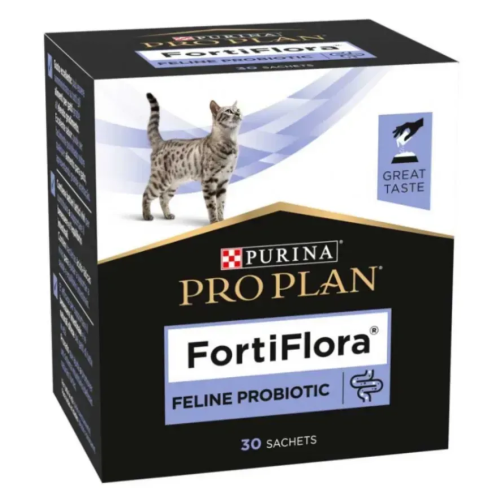 Пищевая добавка для кошек и котят Purina Pro Plan Veterinary Diets FortiFlora (поддержание здоровья кишечника) саше - 30 шт