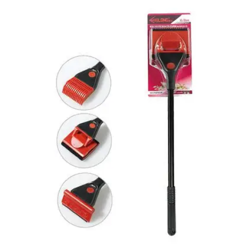 Набір для обслуговування акваріума Xilong XL-55 скребок з насадками - 55см