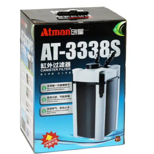 Внешний фильтр для аквариума Atman AT-3338S - (400 л. 18w)