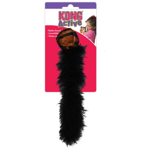 Іграшка для котів KONG Active Wild Tails Шалений Хвіст, асорті