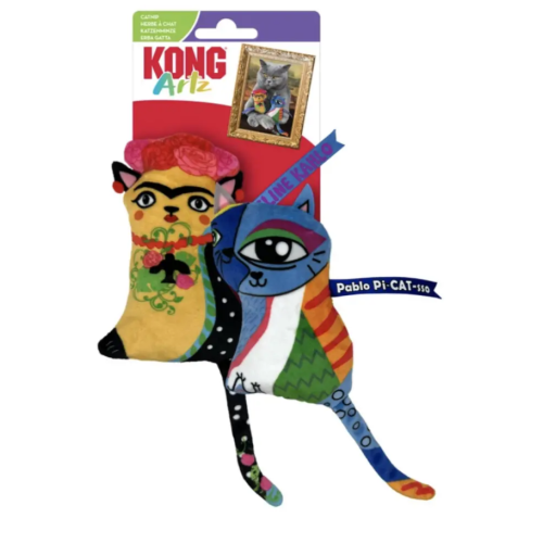 Іграшка для котів KONG Artz Kahlo/ Picasso Арт Кало/Пікассо, 2 шт