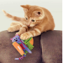 Інтерактивна іграшка для котів KONG Pull-A-Partz Purrito -Скрутка Мурріто