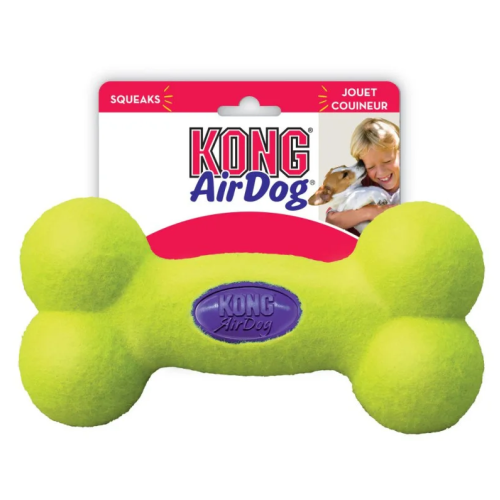 Іграшка для собак KONG AirDog Squeaker Bone S Кістка Айрдог з пискавкою