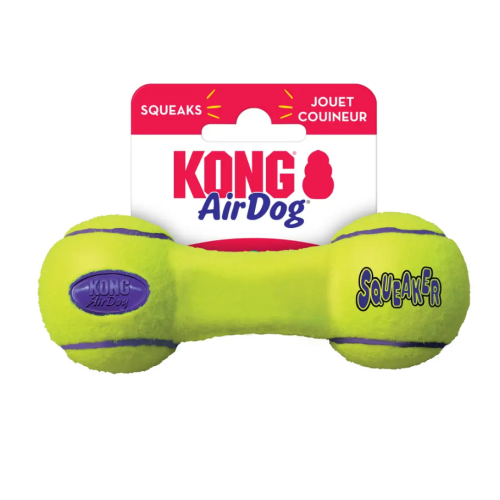 Игрушка для собак KONG AirDog Squeaker Dumbbel S Гантеля Айрдог с пищалкой